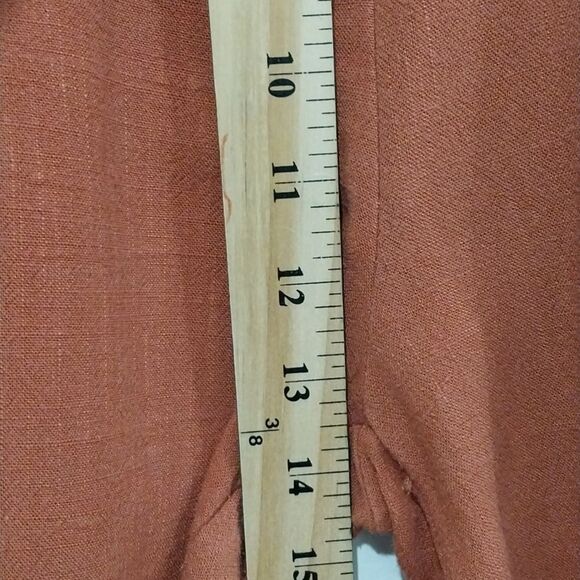 PrettyGarden Pant Blazer Vest Set Size XL Linen Blend High Waisted Wide Leg Chic - Picture 13 of 16